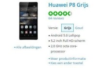 huawei p8 grijs