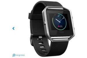 fitbit blaze classic black l