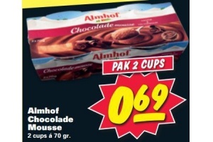 almhof chocolade mousse