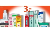 head en shoulders wella en new wave elvive en studio line voor eur3