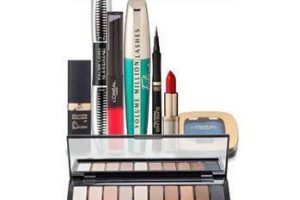 loreal paris oog en lipmake up