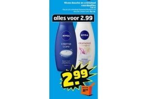 nivea doucghe en cremebad voordeelfles