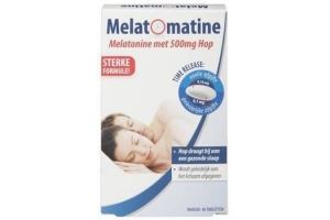 melatomatine melatonine time release met hop