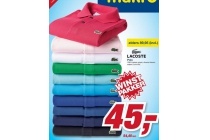 lacoste polo