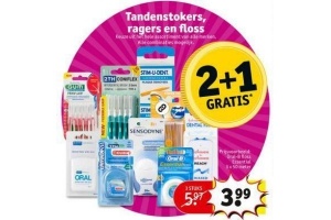 tandenstokers ragers en floss