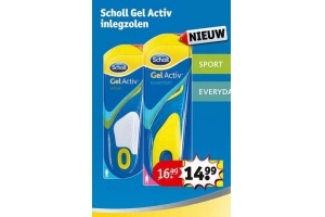 scholl gel activ inlegzolen