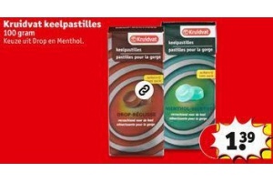 kruidvat keelpastilles