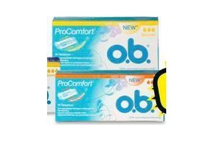 o b procomfort tampons