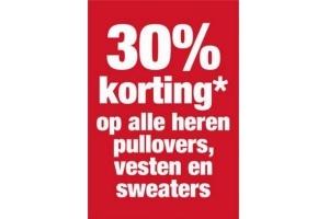 30 korting