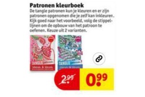 patronen kleurboek