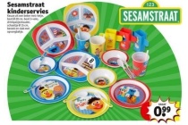 sesamstraat kinderservies