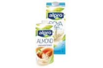 alpro drinks houdbaar
