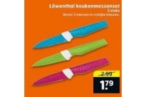 loewenthal keukenmessenset