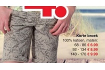 korte broek kinderen