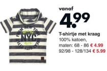 t shirtje met kraag