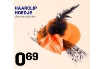 haarclip hoedje