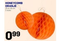 honeycomb oranje