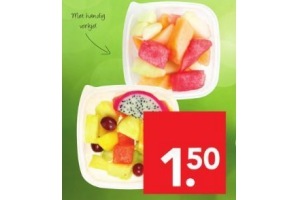 tropische fruitssalade of meloensalade