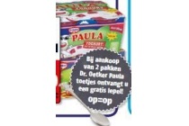 dr oetker paula toetjes
