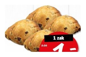 rozijnenbollen rustiek