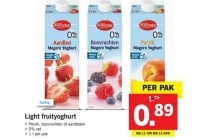 light fruityoghurt