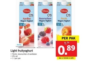 light fruityoghurt