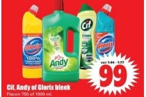cif andy of glorix bleek