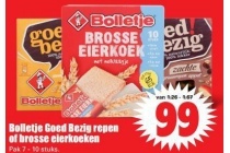 bolletje goed bezig repen of brosse eierkoeken