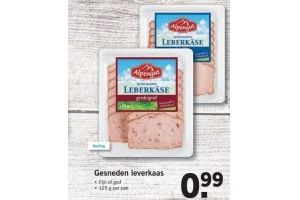 gesneden leverkaas