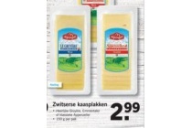 zwitserse kaasplakken