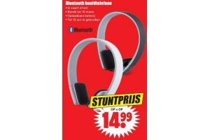 bluetooth hoofdtelefoon