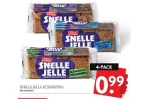 snelle jelle koekrepen