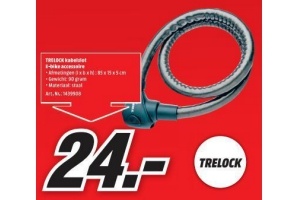 trelock kabelslot e bike accessoire