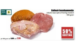 culinair beenhammetje