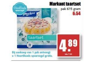 markant taartset