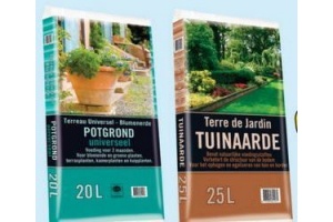 potgrond en tuinaarde