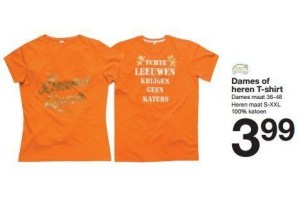 dames of heren t shirt