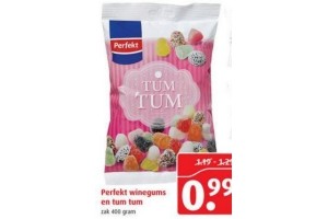 perfekt winegums en tum tum