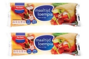 perfekt groente loempia en maaltijdloempia