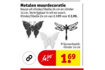 metalen muurdecoratie