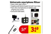 universele smarphone flitser