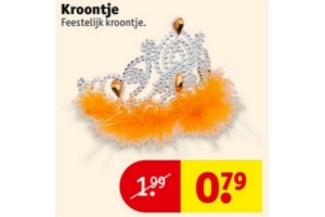 oranje kroontje