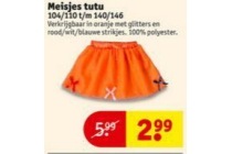 meisjes tutu