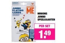 minions jumbo speelkaarten