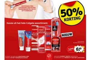 het gehele colgate assortiment