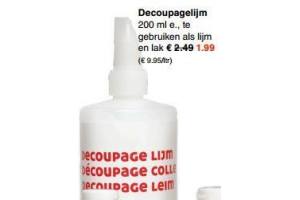 decoupagelijm