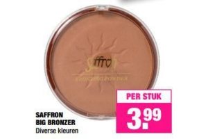 saffron big bronzer