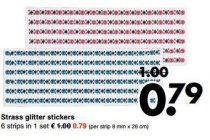 strass glitter stickers