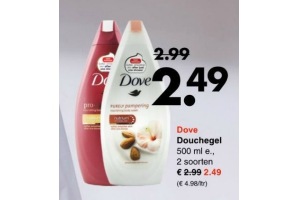 dove douchegel