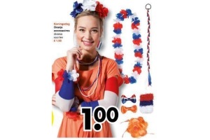 koningsdag oranje accessoires